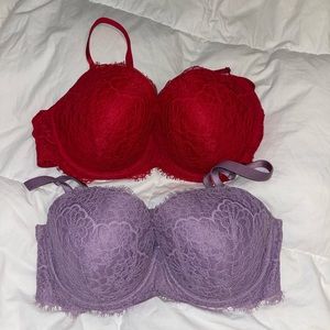 36DD two bra set
